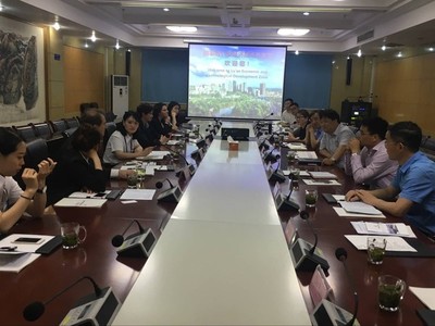 中国意大利商会代表团考察六安经济技术开发区，深化信息咨询与产业合作